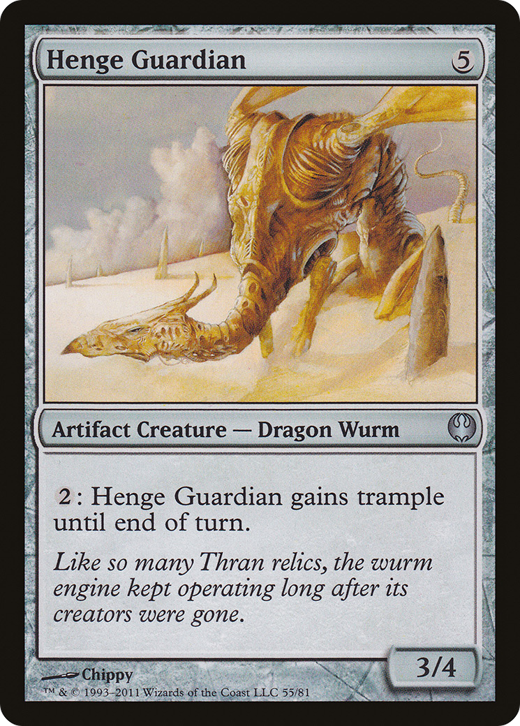 Henge Guardian (DDG-055) [Misc] Duel Decks: Knights vs. Dragons MTG Single Wizards of the Coast