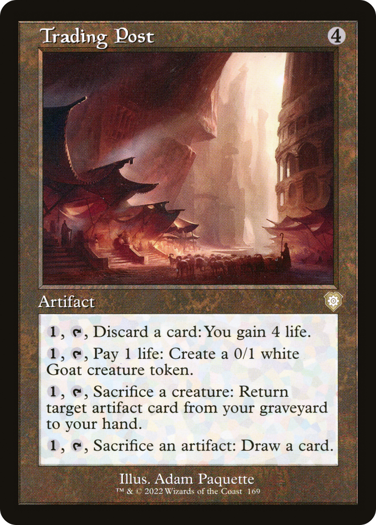 Trading Post (BRC-169) [The Brothers' War Commander] MTG Single Wizards of the Coast