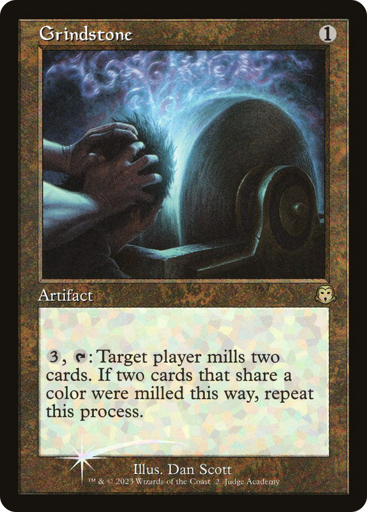 Grindstone (JDG-002) [Misc] Judge Gift Cards 2023 Foil MTG Single Wizards of the Coast