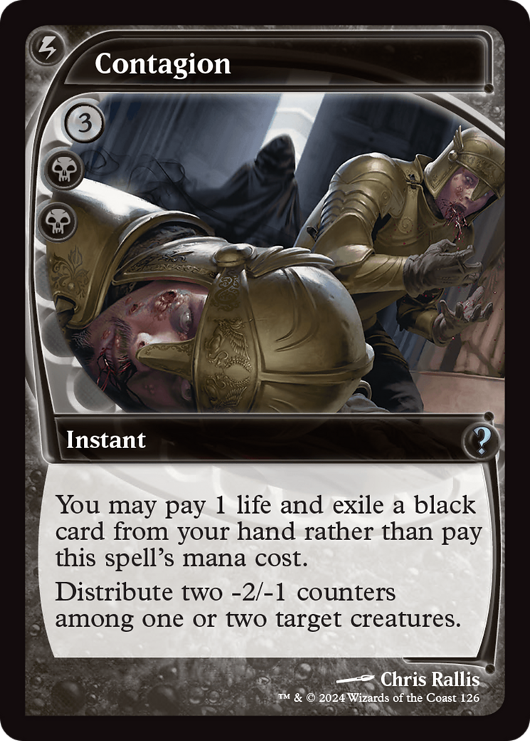 Contagion (Future Sight) (MB2-126) [Mystery Booster] Mystery Booster 2 MTG Single Wizards of the Coast