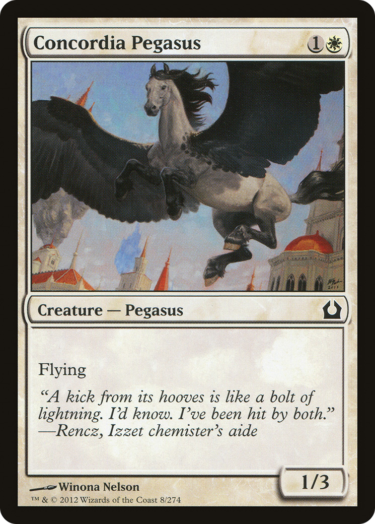 Concordia Pegasus (RTR-008) [Return to Ravnica] MTG Single Wizards of the Coast