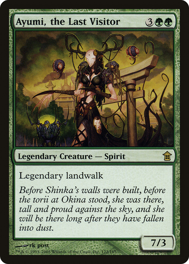 Ayumi, the Last Visitor (SOK-122) [Saviors of Kamigawa] Foil MTG Single Wizards of the Coast