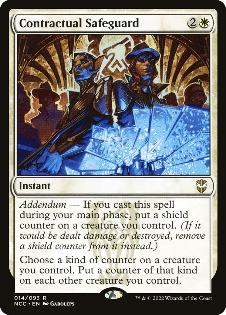 Contractual Safeguard (NCC-014) [New Capenna Commander] MTG Single Wizards of the Coast