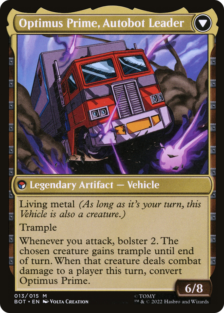 Optimus Prime, Hero (BOT-013) [Transformers] MTG Single Wizards of the Coast
