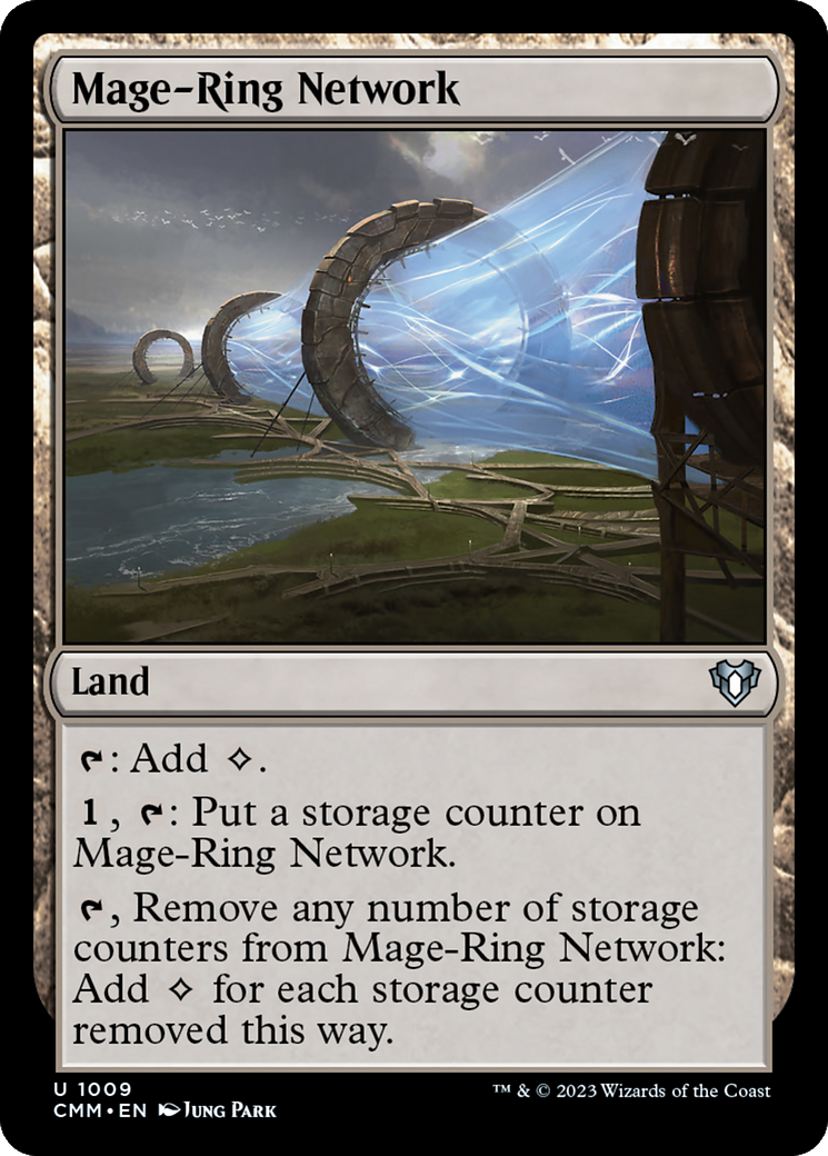 Mage-Ring Network (CMM-1009) [Commander Masters] MTG Single Wizards of the Coast