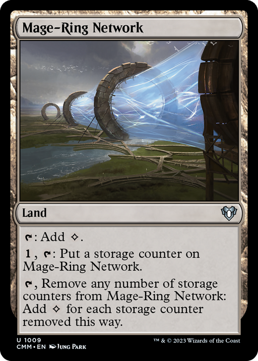 Mage-Ring Network (CMM-1009) [Commander Masters] MTG Single Wizards of the Coast