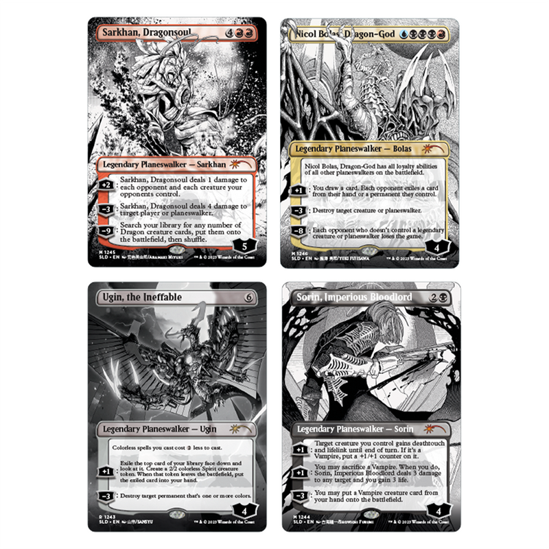 MTG Secret Lair: Drop Series - More Borderless Planeswalkers MTG Sealed Magic: The Gathering   