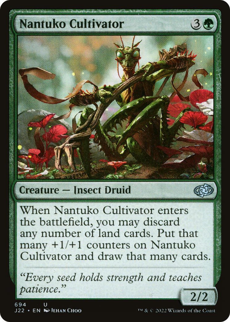 Nantuko Cultivator (J22-694) [Jumpstart 2022] MTG Single Wizards of the Coast
