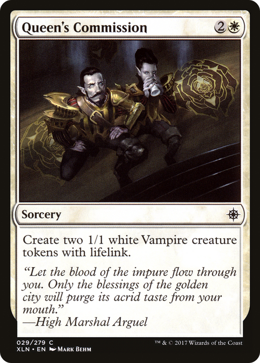 Queen's Commission (XLN-029) [Ixalan] MTG Single Wizards of the Coast