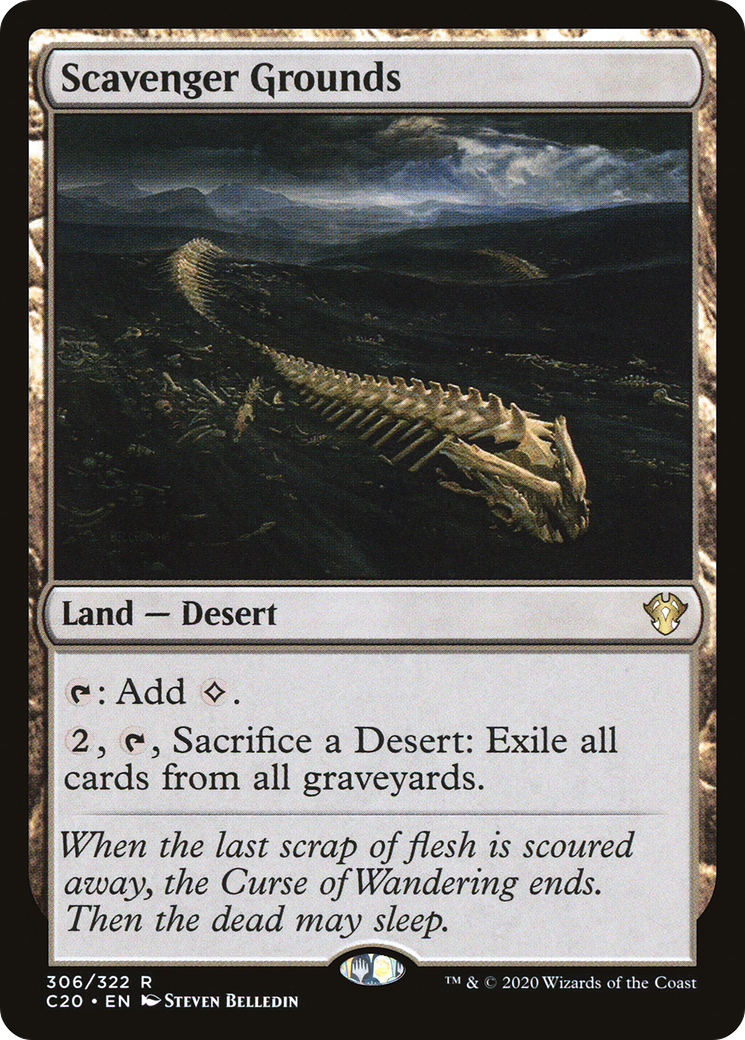 Scavenger Grounds (C20-306) [Commander 2020] MTG Single Wizards of the Coast