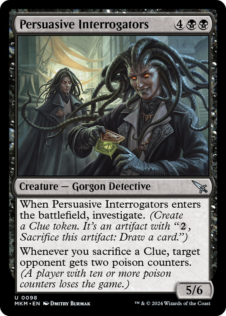 Persuasive Interrogators (MKM-098) [Murders at Karlov Manor] MTG Single Murders at Karlov Manor