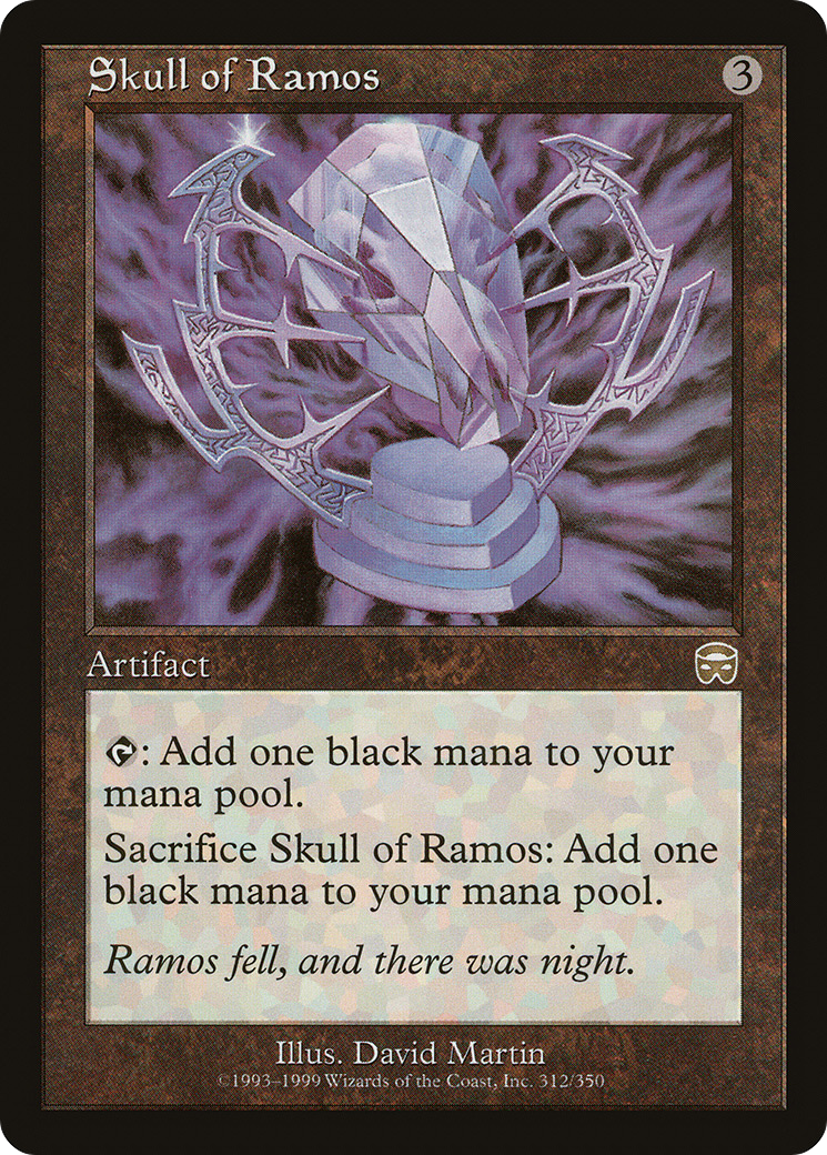 Skull of Ramos (MMQ-312) [Mercadian Masques] Foil MTG Single Wizards of the Coast