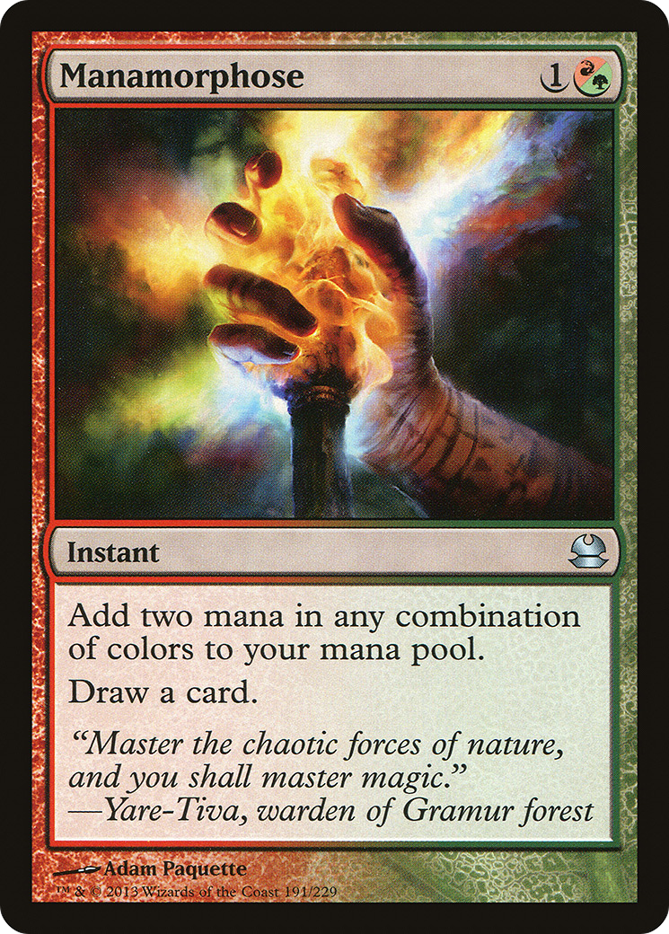 Manamorphose (MMA-191) [Modern Masters] MTG Single Modern Masters