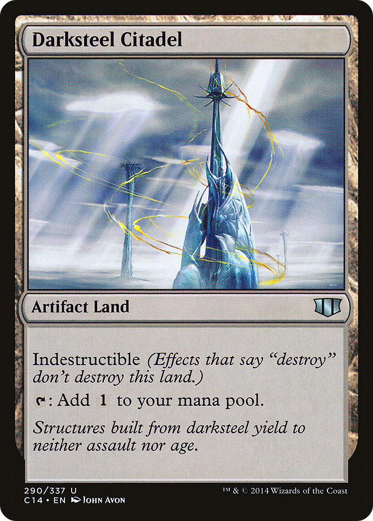 Darksteel Citadel (C14-290) [Commander 2014] MTG Single Wizards of the Coast