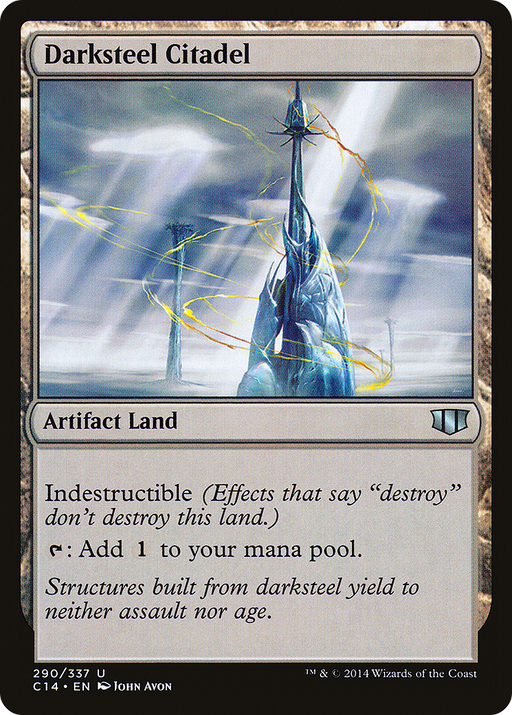 Darksteel Citadel (C14-290) [Commander 2014] MTG Single Wizards of the Coast