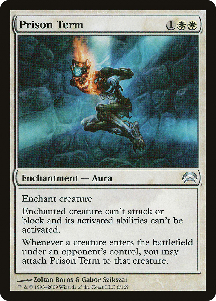 Prison Term (HOP-006) [Misc] Planechase MTG Single Wizards of the Coast