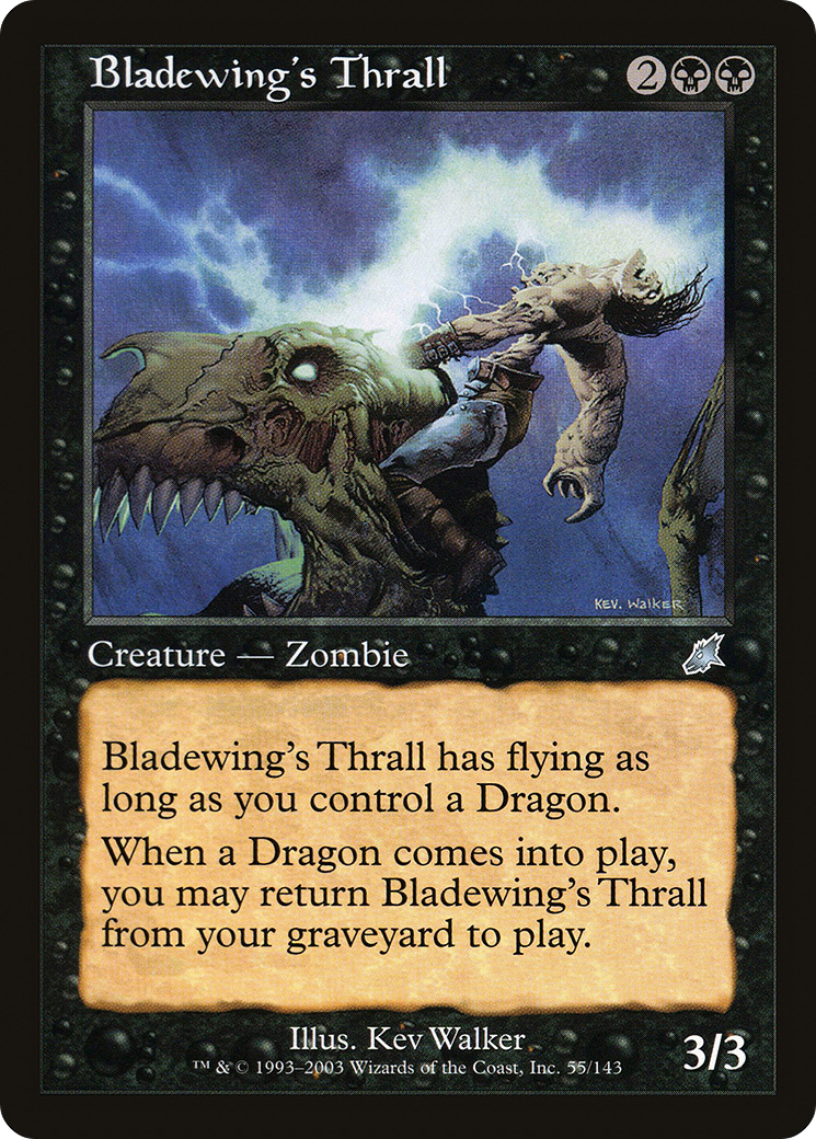 Bladewing's Thrall (SCG-055) [Scourge] Foil MTG Single Wizards of the Coast