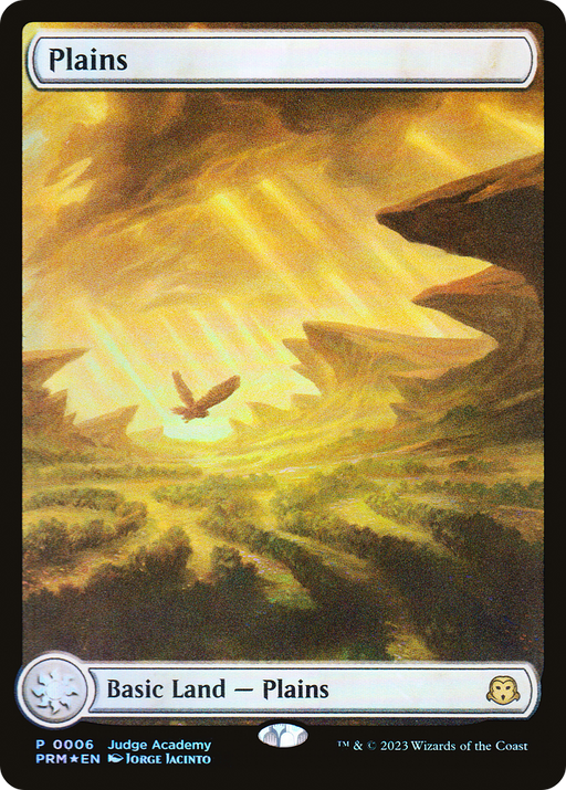 Plains (JDG-006) [Misc] Judge Gift Cards 2023 (Full Art) Foil MTG Single Wizards of the Coast