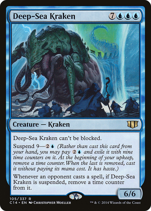 Deep-Sea Kraken (C14-105) [Commander 2014] MTG Single Wizards of the Coast