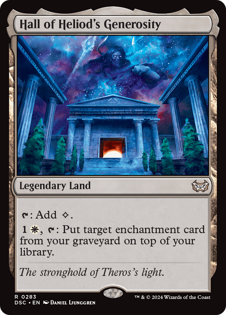 Hall of Heliod's Generosity (DSC-283) [Duskmourn: House of Horror Commander] MTG Single Wizards of the Coast