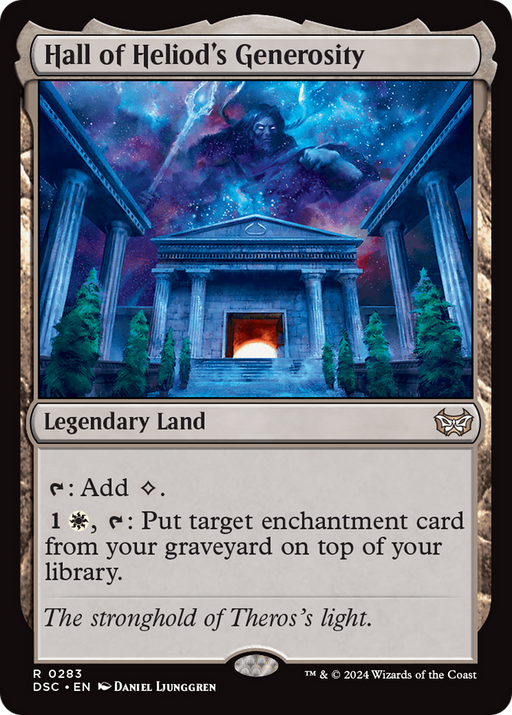 Hall of Heliod's Generosity (DSC-283) [Duskmourn: House of Horror Commander] MTG Single Wizards of the Coast