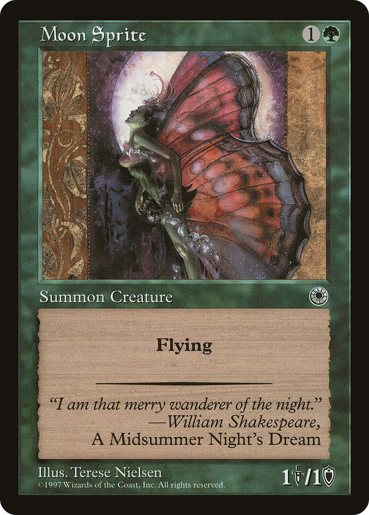 Moon Sprite (POR-174) [Misc] Portal MTG Single Wizards of the Coast