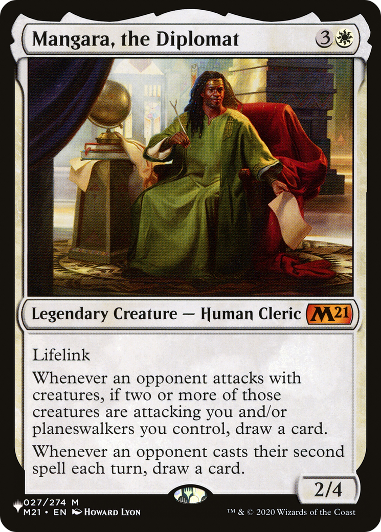 Mangara, the Diplomat (LIST-M21-27) [Mystery Booster] The List Reprints MTG Single Wizards of the Coast