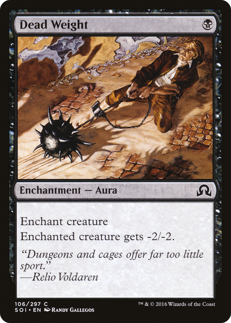 Dead Weight (SOI-106) [Shadows over Innistrad] Foil MTG Single Wizards of the Coast
