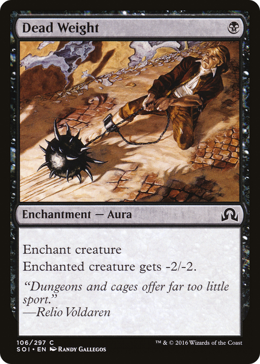 Dead Weight (SOI-106) [Shadows over Innistrad] MTG Single Wizards of the Coast