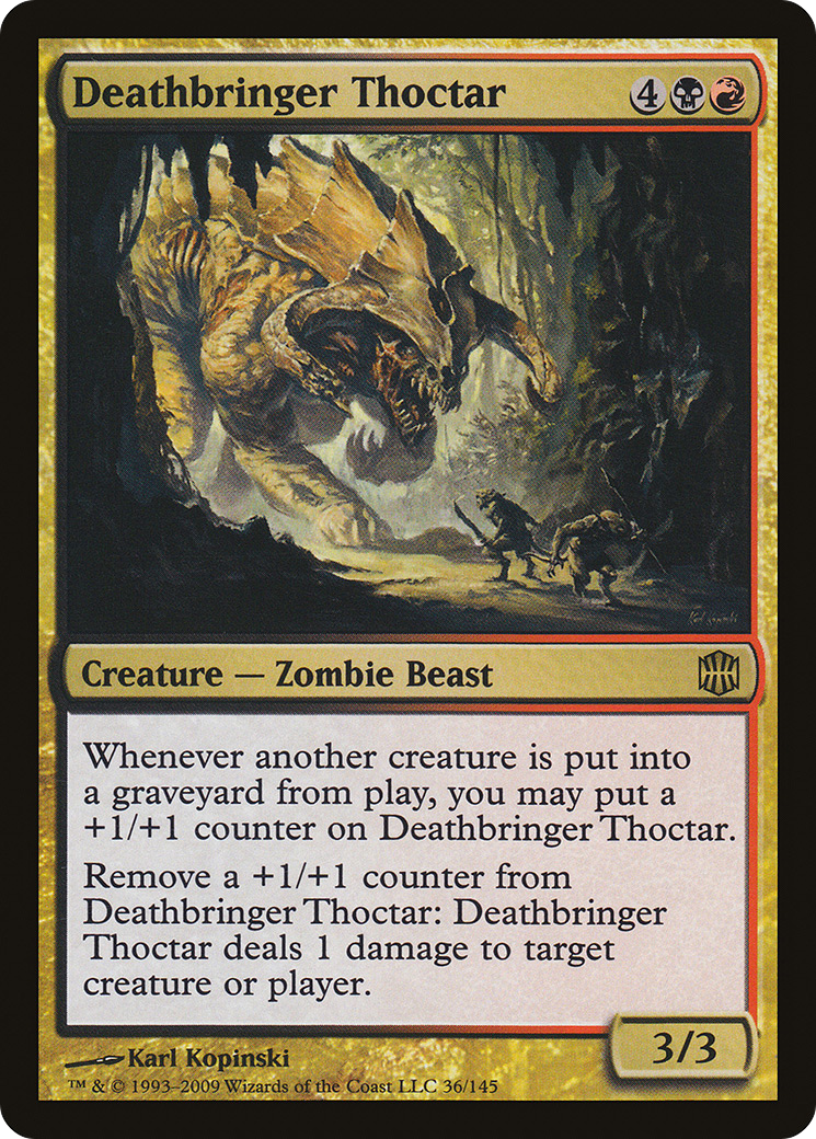 Deathbringer Thoctar (ARB-036) [Alara Reborn] Foil MTG Single Wizards of the Coast