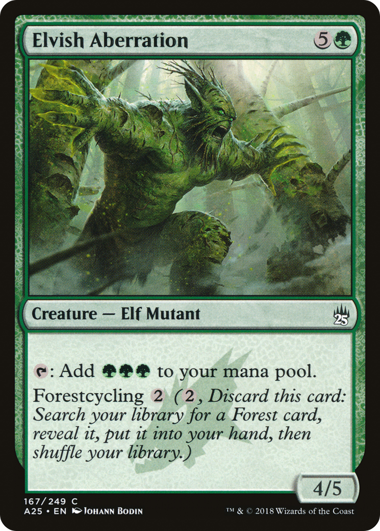 Elvish Aberration (A25-167) [Masters 25] MTG Single Wizards of the Coast