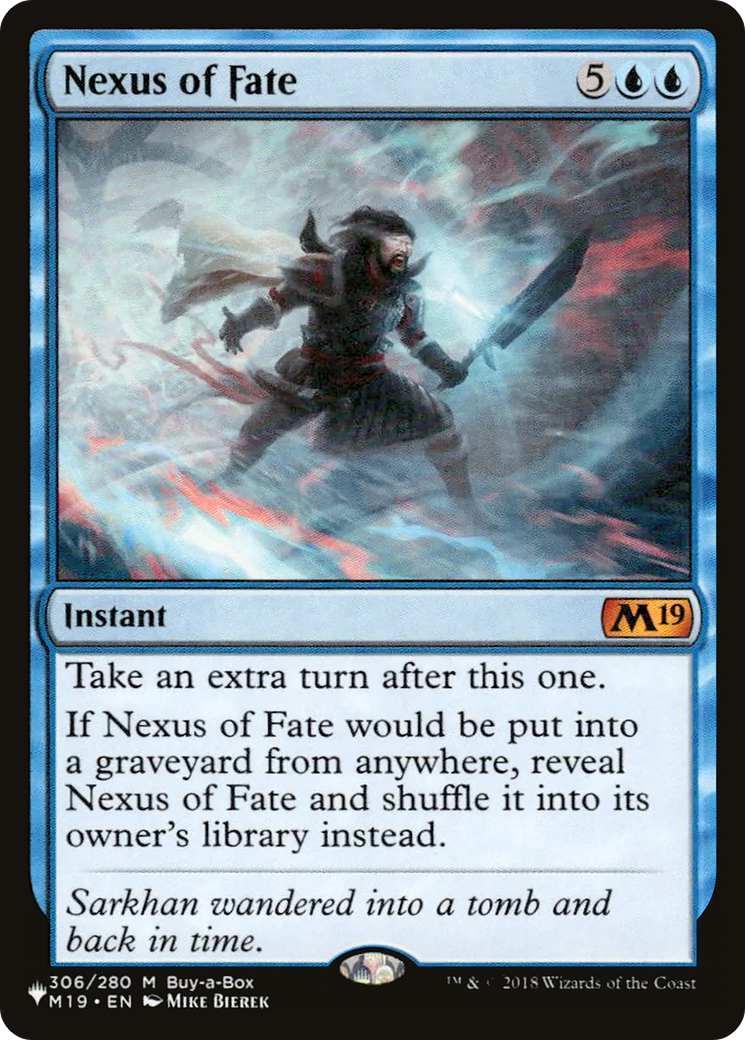 Nexus of Fate (LIST-306/280) [Mystery Booster] The List MTG Single Wizards of the Coast