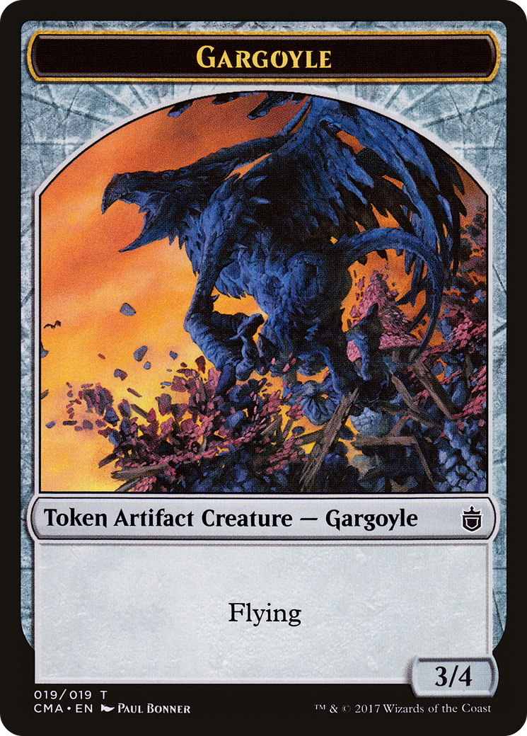 Gargoyle (CMA-019) [Tokens] Commander Anthology Tokens MTG Single Wizards of the Coast