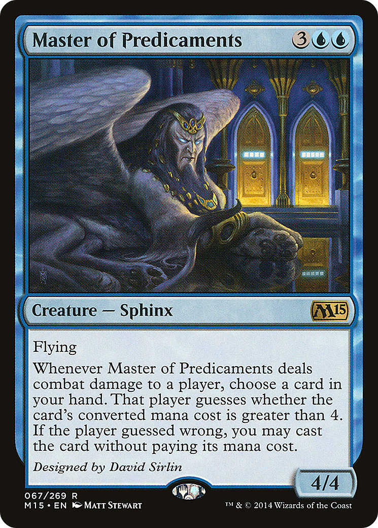 Master of Predicaments (M15-067) [Magic 2015] MTG Single Wizards of the Coast