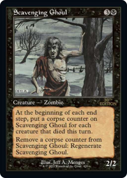 Scavenging Ghoul (30A-420) [30th Anniversary Edition] MTG Single Wizards of the Coast