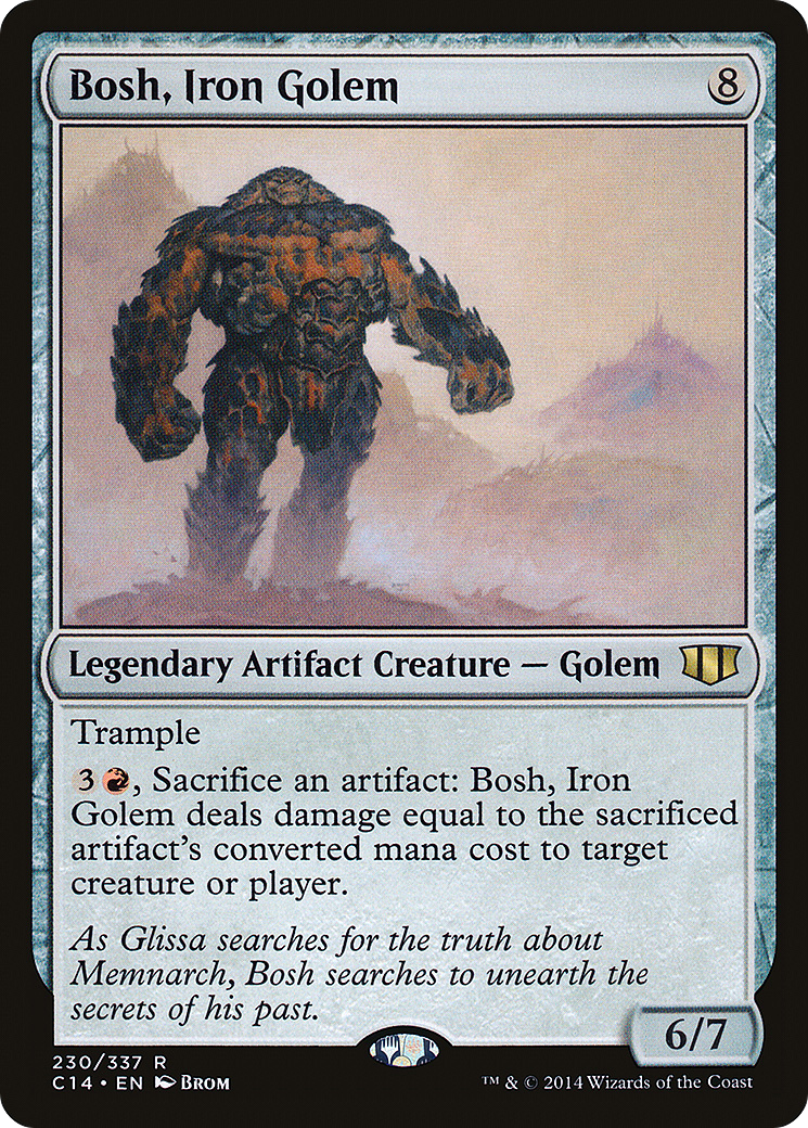 Bosh, Iron Golem (C14-230) [Commander 2014] MTG Single Wizards of the Coast