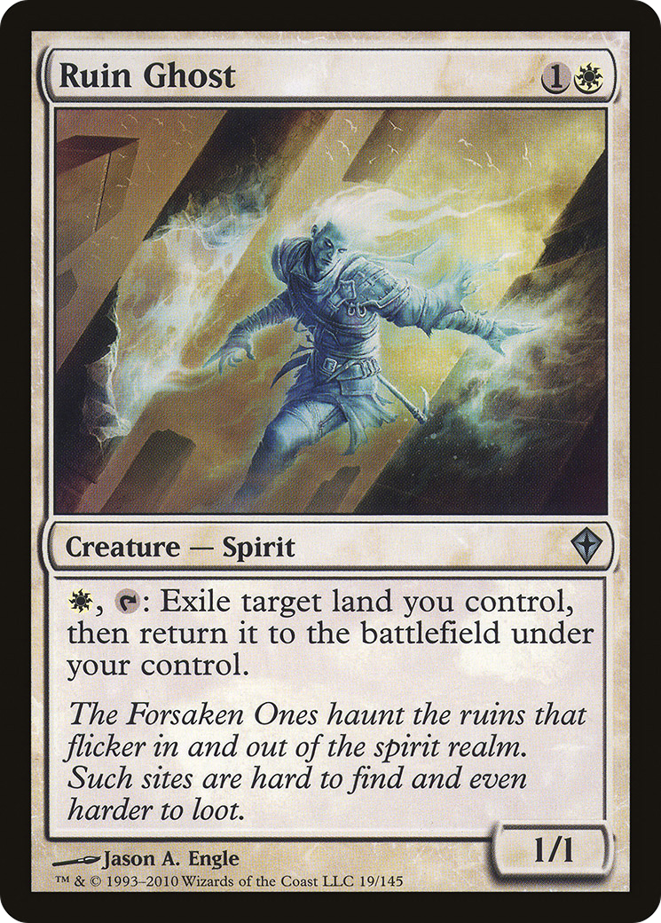 Ruin Ghost (WWK-019) [Worldwake] MTG Single Wizards of the Coast