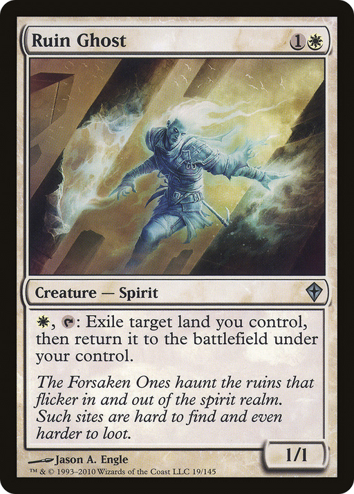 Ruin Ghost (WWK-019) [Worldwake] Foil MTG Single Wizards of the Coast