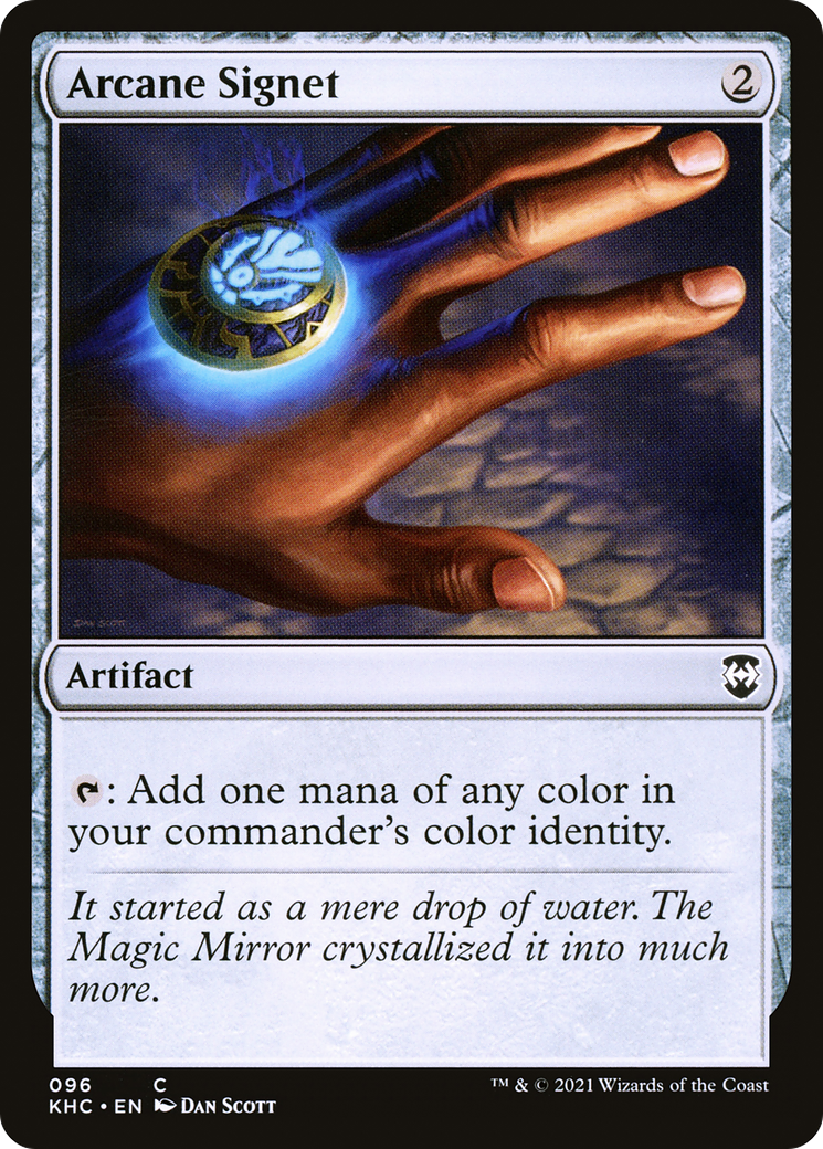 Arcane Signet (KHC-096) [Kaldheim Commander] MTG Single Wizards of the Coast