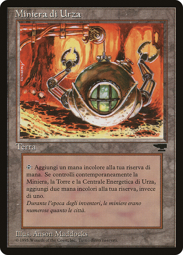 Urza's Mine (REN-175) [Misc] Rinascimento MTG Single Wizards of the Coast