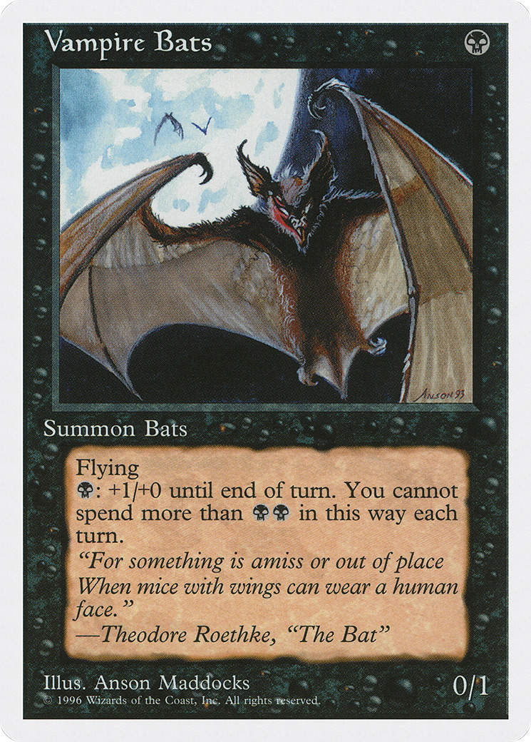 Vampire Bats (2PS-026) [Misc] Introductory Two-Player Set MTG Single Wizards of the Coast