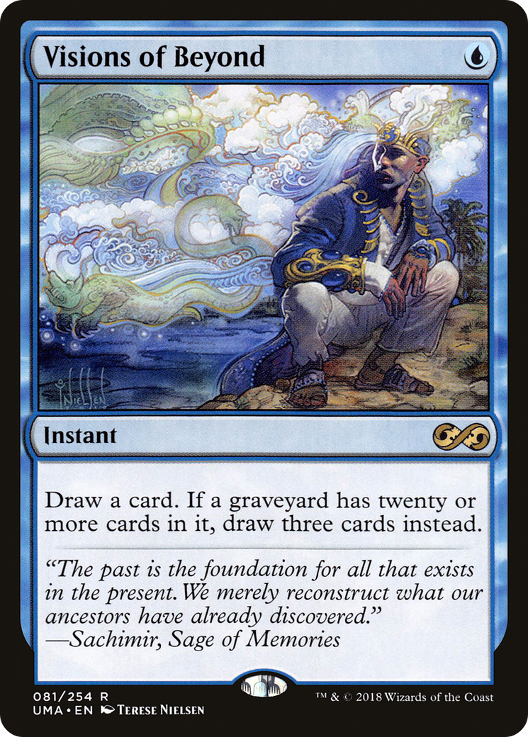 Visions of Beyond (UMA-081) [Ultimate Masters] MTG Single Wizards of the Coast