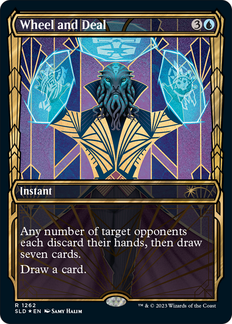 Wheel and Deal (SLD-1262) [Secret Lair] Drop (Showcase) Foil MTG Single Wizards of the Coast