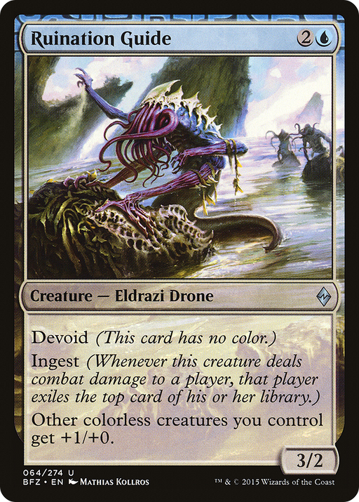 Ruination Guide (BFZ-064) [Battle for Zendikar] MTG Single Wizards of the Coast