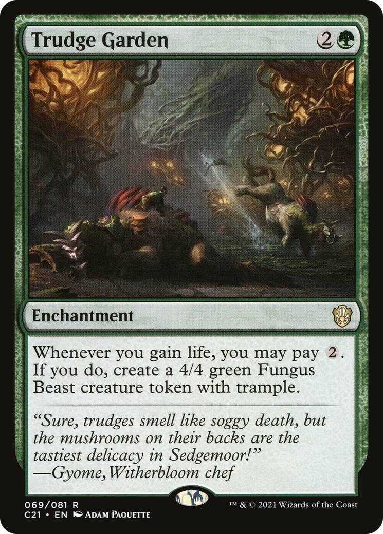 Trudge Garden (C21-069) [Commander 2021] MTG Single Wizards of the Coast