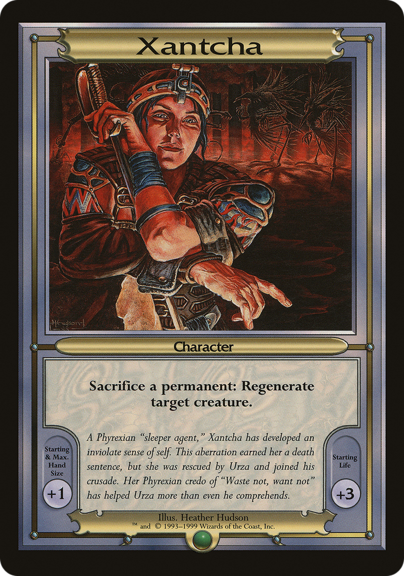 Xantcha (Oversize) (VNG-) [Oversized] Vanguard Series MTG Single Wizards of the Coast