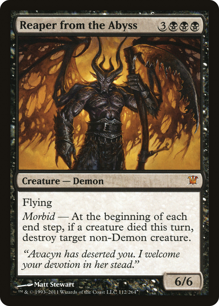 Reaper from the Abyss (ISD-112) [Innistrad] Foil MTG Single Wizards of the Coast