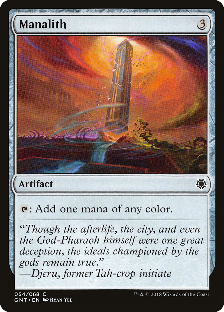 Manalith (GNT-054) [Misc] Game Night MTG Single Wizards of the Coast