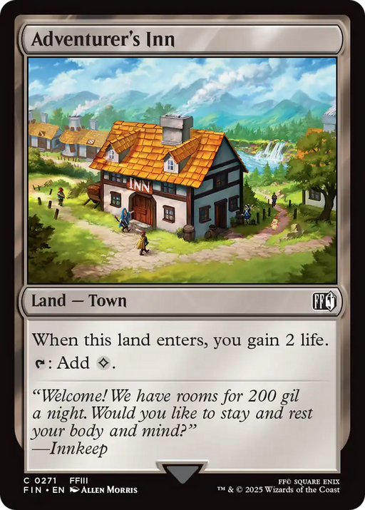 Adventurer's Inn (FIN-271) [FINAL FANTASY] Foil MTG Single Wizards of the Coast