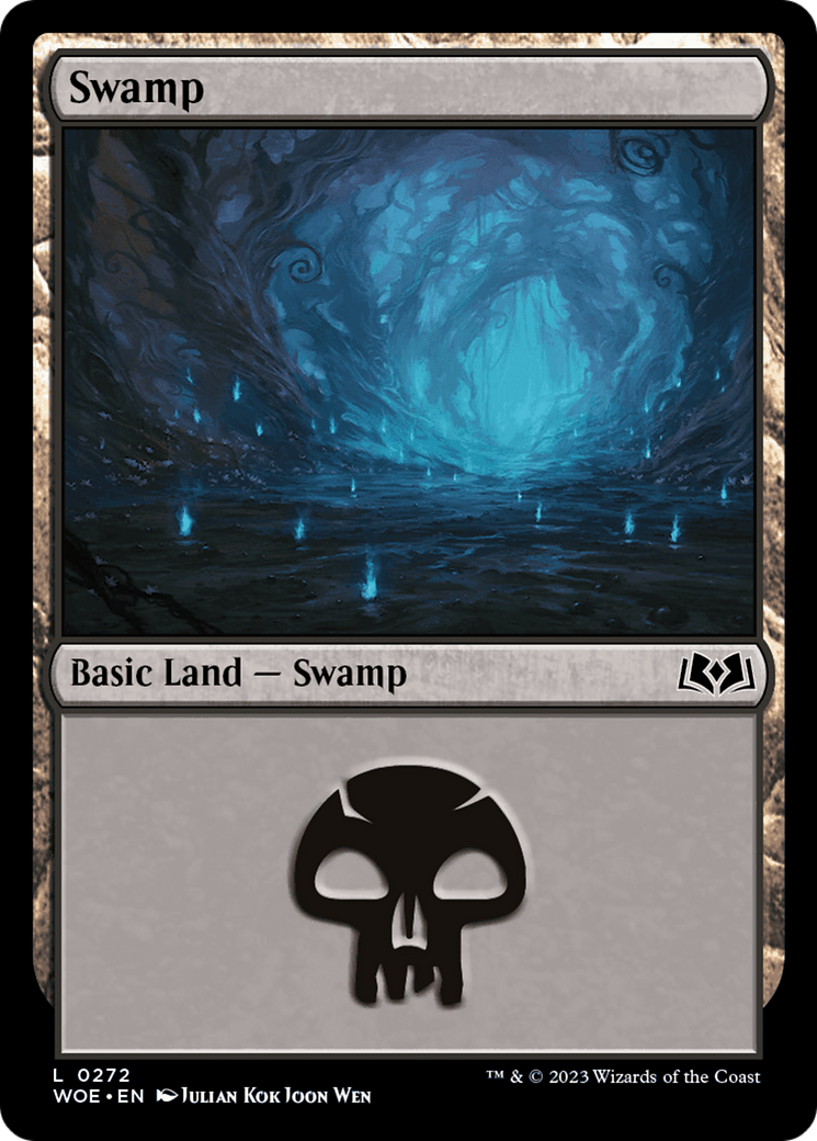 Swamp (WOE-272) [Wilds of Eldraine] MTG Single Wizards of the Coast